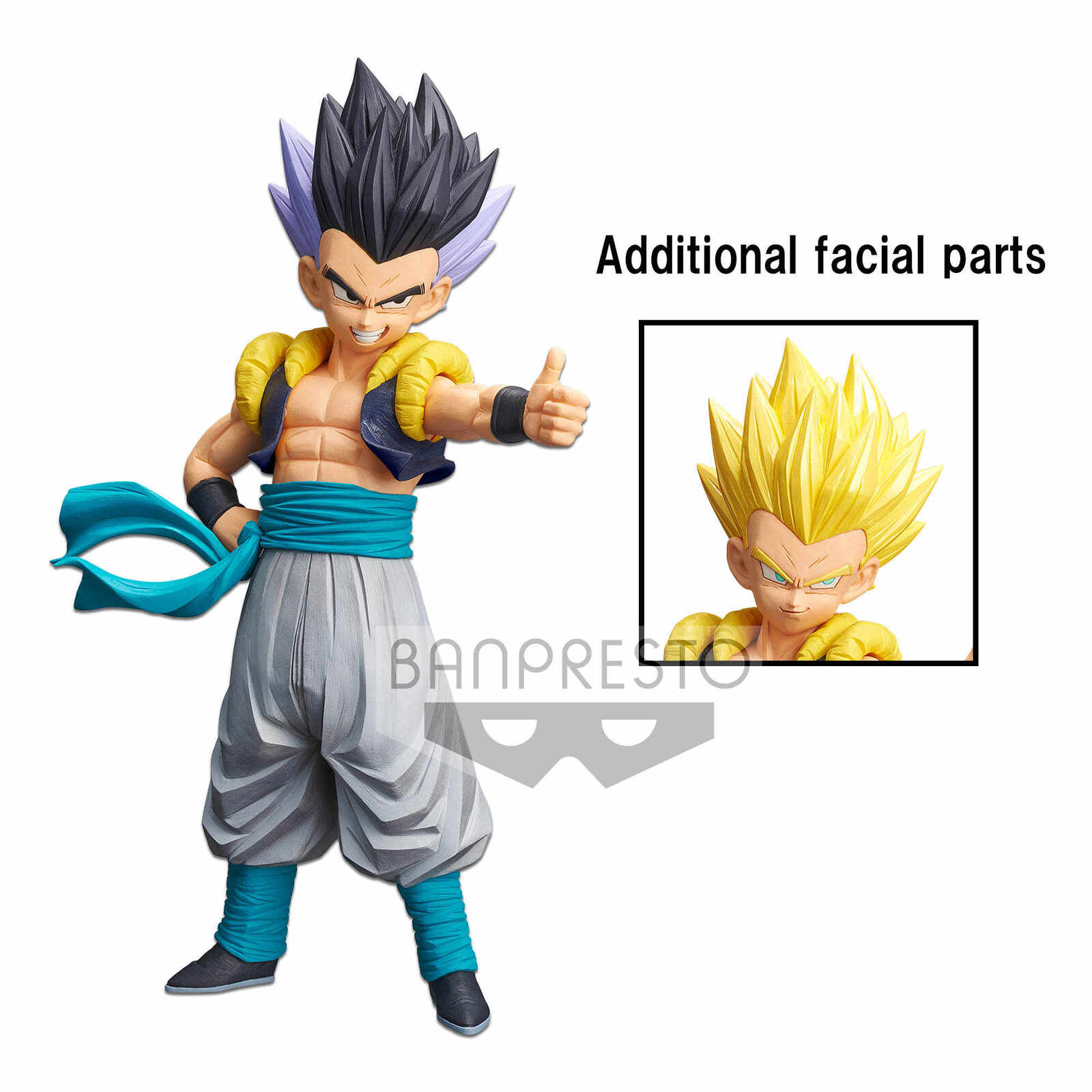 Action Figure Prototype Banpresto Dragon Ball Z Resolution of Soldiers Volume 4 Super Saiyan 2 Gohan