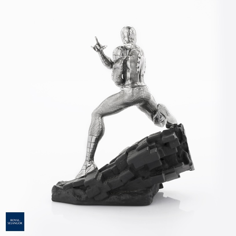 Royal Selangor Marvel Spider-Man Webslinger Pewter Figurine