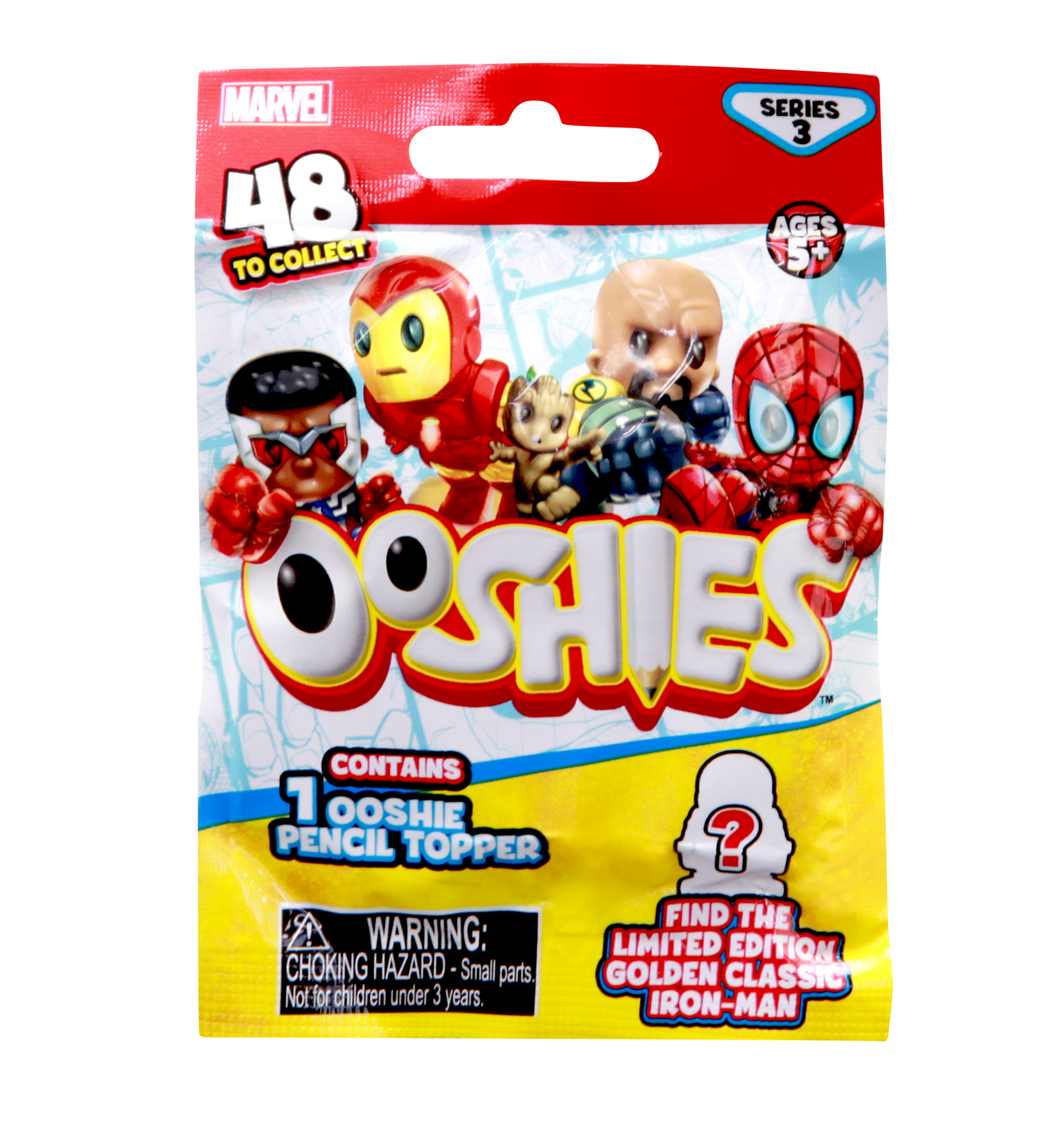 NEW! Ooshies Marvel Series 3. Blind Bag. Common, Rare, Limited Editions ...