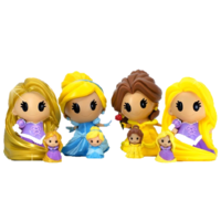Ooshies Disney Series 1. Deluxe 4-Inch Vinyl Figures. Complete Set Of 4.