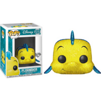 Funko Pop! Vinyl Disney The Little Mermaid Flounder Diamond Glitter Specialty Series Exclusive