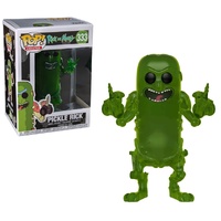 Funko Pop! Vinyl Rick and Morty Pickle Rick Translucent US Exclusive