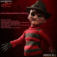 Mezco Toyz Living Dead Dolls LDD Presents A Nightmare On Elm Street: Talking Freddy Krueger