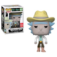 SDCC 2018 Funko Pop! Vinyl Rick and Morty Western Rick. Exclusive