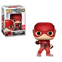 SDCC 2018 Funko Pop! Vinyl DC Justice League The Flash Running Translucent Feet. Exclusive