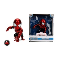 Jada Toys 4 Inch Metalfigs Marvel Spider-Man Red / Black