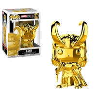 Funko Pop! Vinyl Marvel Studios 10th Anniversary Loki Gold Chrome