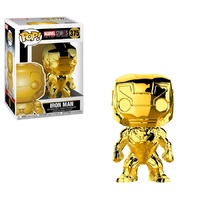 Funko Pop! Vinyl Marvel Studios 10th Anniversary Iron Man Gold Chrome