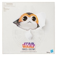 SDCC 2018 Hasbro Star Wars Forces of Destiny Chewbacca and Porgs. Exclusive