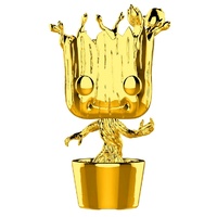 Funko Pop! Vinyl Marvel Studios 10th Anniversary Groot Gold Chrome