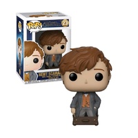 Funko Pop! Vinyl Fantastic Beasts The Crimes of Grindelwald Newt Scamander in Suitcase. US Exclusive