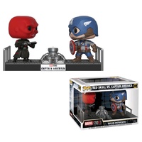 Funko Pop! Vinyl Marvel Studios 10th Anniversary Captain America vs Red Skull Movie Moments