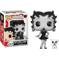 Funko Pop! Vinyl Betty Boop with Pudgy Black & White. US Exclusive