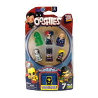 Ooshies DC Comics Series 4. 7-Pack. Hologram The Riddler, Harley Quinn with Hammer, Superman Suit Lex Luthor,