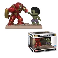 NYCC 2018 Funko Pop! Vinyl Avengers 2: Age of Ultron Hulk vs Hulkbuster Movie Moments. Exclusive