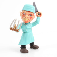The Loyal Subjects Horror Collector Pack Surgeon Freddy 3-Inch Articulated Action Vinyl