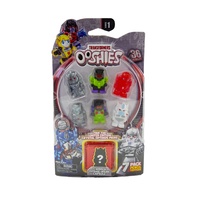 Ooshies Transformers Series 1. 7-Pack. Titanium Galvatron, Scavenger, Hologram Hot Rod,
