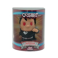 Ooshies DC Comics Series 2. Superman Heat Ray Vision Black Suit 4-Inch Vinyl Edtion