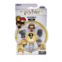 HeadStart Harry Potter Collectibles Series 1. 7-Pack. Hologram Buckbeak, Rebeus Hagrid, Hologram Albus Dumbledore,