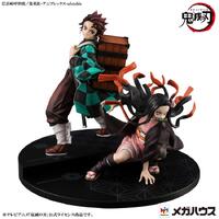 MegaHouse Precious G.E.M. Demon Slayer Kimetsu no Yaiba Tanjiro & Nezuko Kamado Figures