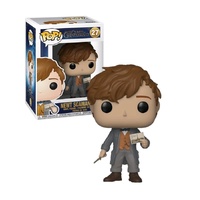 Funko Pop! Vinyl Fantastic Beasts The Crimes of Grindelwald Newt with Postcard. US Exclusive