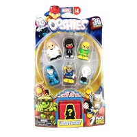 Ooshies Marvel Series 4. 7-Pack. Kingpin, Silk, Iron Fist,