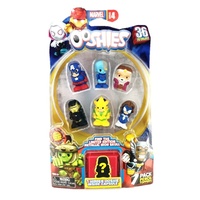Ooshies Marvel Series 4. 7-Pack. Shield of Captain America, Nebula, Comic Classic Modok,