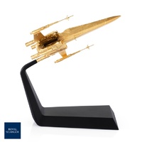 Royal Selangor Star Wars Limited Edition Gilt X-Wing Starfighter Replica