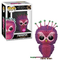 Funko Pop! Vinyl Fantastic Beasts The Crimes of Grindelwald Fwooper Flocked. US Exclusive
