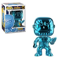 Funko Pop! Vinyl Marvel Avengers 3: Infinity War Thanos Blue Chrome. US Exclusive