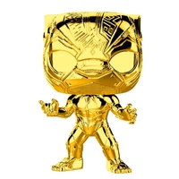 Funko Pop! Vinyl Marvel Studios 10th Anniversary Black Panther Gold Chrome