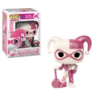 Funko Pop! Vinyl DC Comics Batman. Harley Quinn Pink Diamond Glitter. US Exclusive
