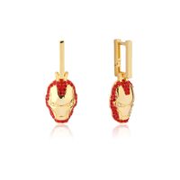Couture Kingdom Marvel Iron Man Crystal Drop Earrings