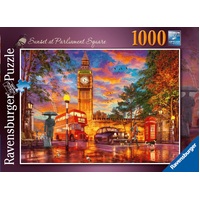 Ravensburger Sunset at Parliament Square London 1000pc Puzzle
