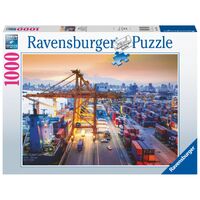Ravensburger Hamburg Container Port 1000pc Puzzle