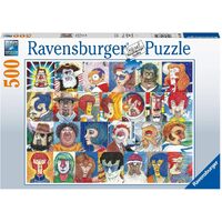 Ravensburger Lettertypes Typefaces 500pc Puzzle