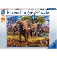 Ravensburger Elephant Family 500pc Puzzle