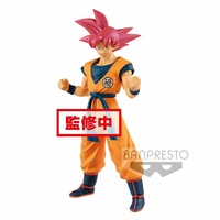Banpresto Dragon Ball Super Movie Chokoku Buyuden Super Saiyan God Son Goku Figure