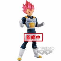 Banpresto Dragon Ball Super Movie Chokoku Buyuden Super Saiyan God Vegeta Figure