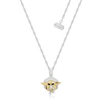 Couture Kingdom Star Wars The Mandalorian Grogu Snack Precious Metal Necklace