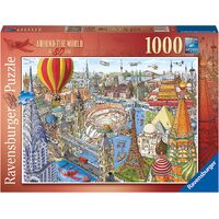 Ravensburger Around the World in 80 Days 1000pc Puzzle