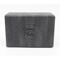 Game Mate Premium Grey Wood Grain Deck Box