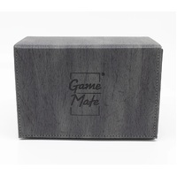 Game Mate Premium Grey Wood Grain Deck Box