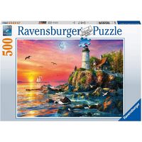 Ravensburger Lighthouse at Sunset 500pc Puzzle