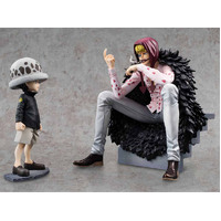 MegaHouse One Piece Portrait of Pirates P.O.P Excellent Model Corazon & Law Limited Edition Figure Set