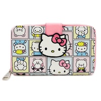 Loungefly Hello Kitty Characters Zip-Around Wallet