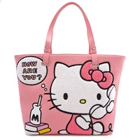 Loungefly Hello Kitty How Are You Pink Tote Bag