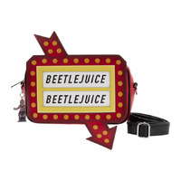 Loungefly Beetlejuice Graveyard Sign Crossbody Bag