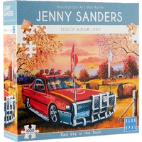 Blue Opal Jenny Sanders Red Ute in the Bush 1000pc Puzzle