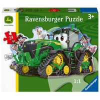 Ravensburger John Deere Tractor Shaped 24pc Puzzle
